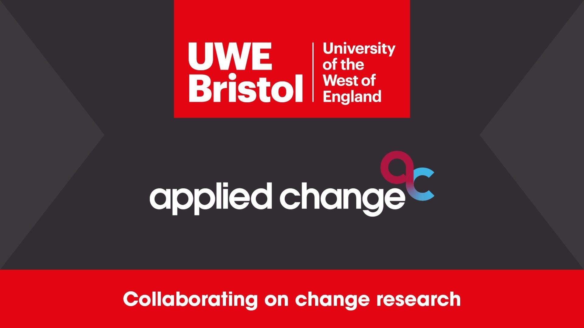 UWE Collaboration With Applied Change