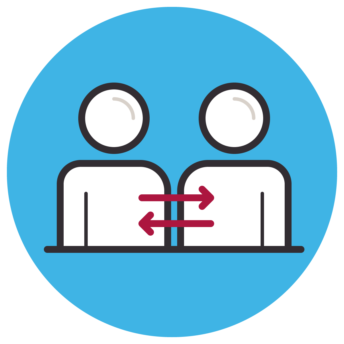 Icon: One to one executive coaching