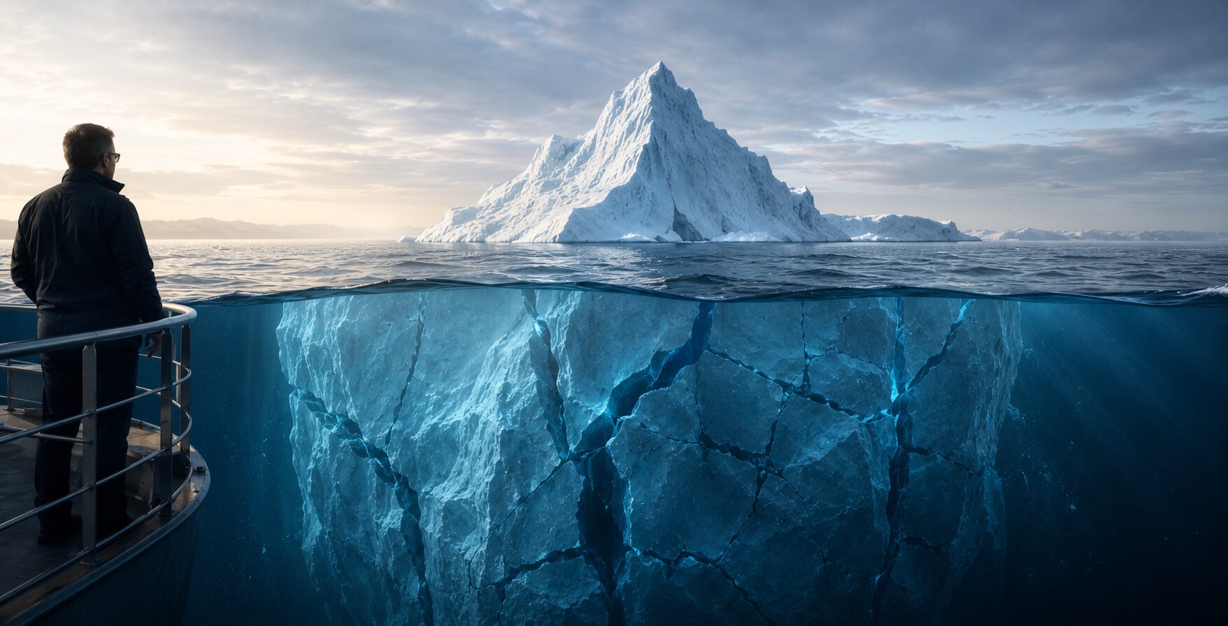 A leader seeing one reality whilst problems are building under the surface